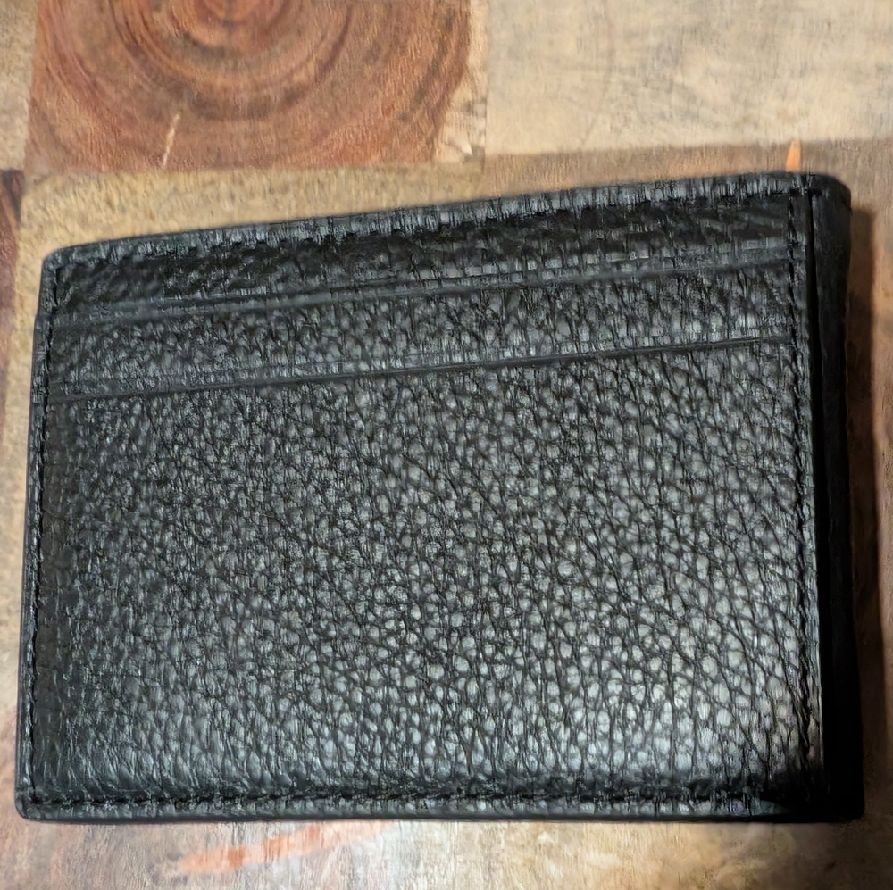 Coach Pebbled Leather Compact Billfold Wallet Nwt ❤️ - Picture 5 of 7